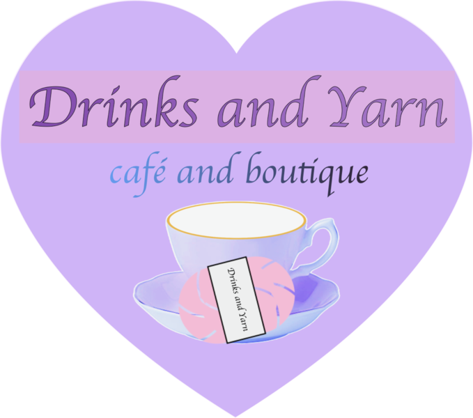 Drinks and Yarn logo